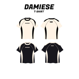 ÁO THUN FORM RỘNG "PARALLEL CURVES" - DAMIESE COTTON 250GSM