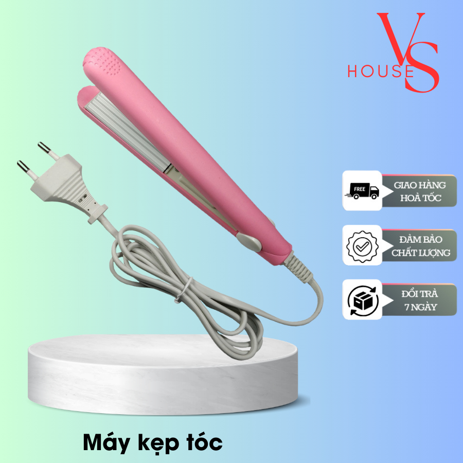 Máy Duỗi Tóc mini MALATO Cao Cấp 20w NCC Đa Năng Máy Làm Tóc Tiện Lợi Bàn Kẹp To An Toàn Dễ Dàng Sử Dụng MP035 VSHOUSE