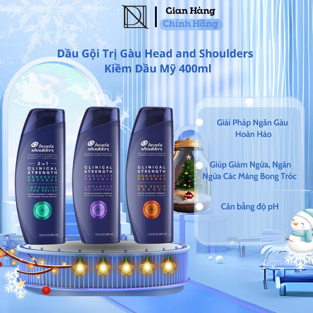 Dầu Gội Head and Shoulder Mỹ 400ml