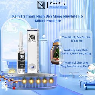 Kem Hỗ Trợ Giảm Thâm Nách Mông Bẹn Nuwhite H6 Mibiti Prudente 5ml