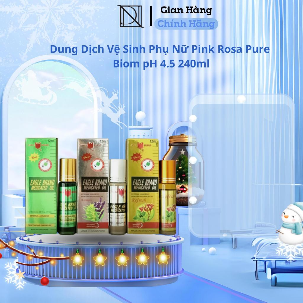 Dầu Gió Xanh Con Ó Dạng Lăn Eagle Brand Medicated Oil 12ml