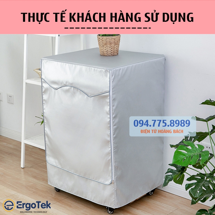 Áo trùm máy giặt cửa ngang chống bụi chống nước, Vỏ bọc che máy giặt 7 / 8 / 9 / 10 / 12kg - Che phủ máy giặt cao cấp
