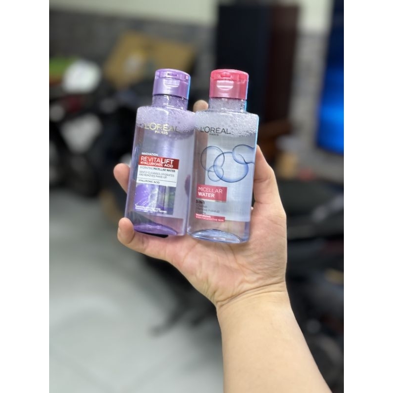 Nước tẩy trang L'oreal micellar water 3-in-1 làm sạch sâu mềm da 95ml