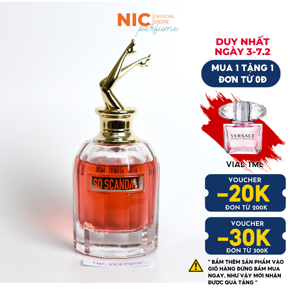 10ml JPG So Scandal | Nước hoa nữ jean paul gaultier chính hãng