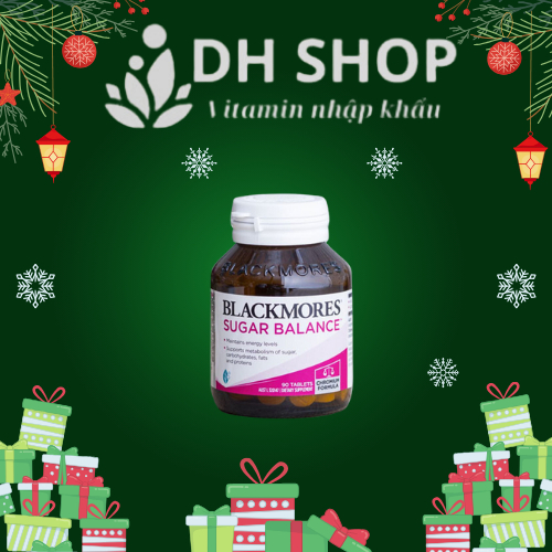 Viên Uống Cân Bằng Đường Huyết Sugar Balance Blackmores 90v - DH Shop