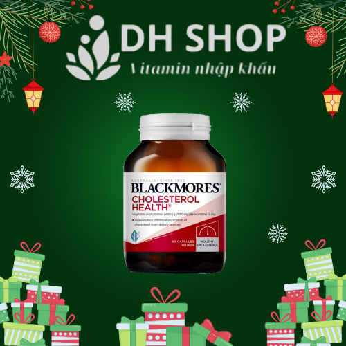 Viên uống cân bằng mỡ máu, giảm cholesterol Blackmores Cholesterol Health 60 viên của Úc - DH Shop