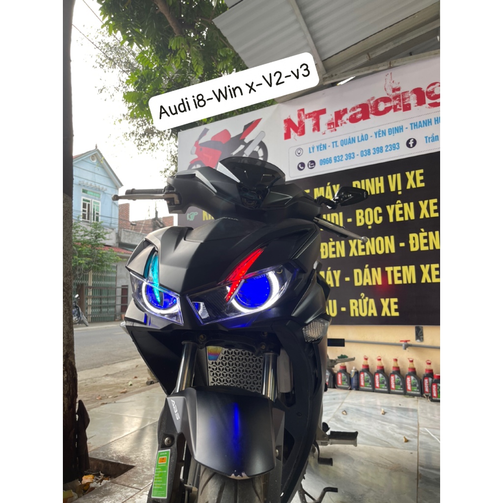 Mạch Audi i8 A11 gắn xe exciter150; winnrerX Ab Sh