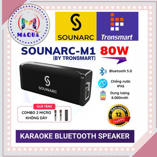 Loa Karaoke Bluetooth Sounarc M1 , Công suất 80W