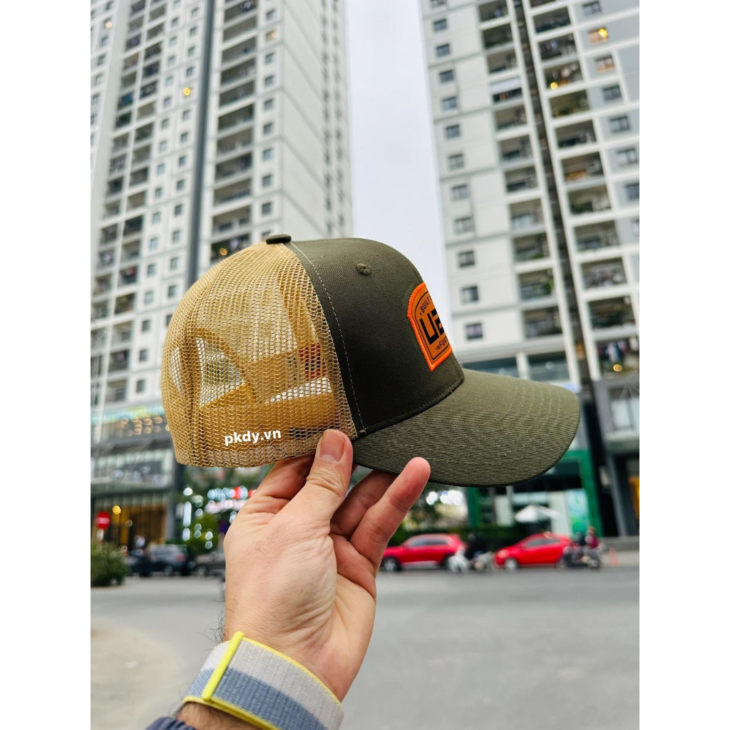 Mũ lưỡi trai UAG - Logo thêu - Màu Elemental Green - Nón UAG