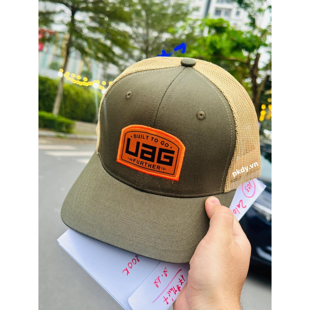 Mũ lưỡi trai UAG - Logo thêu - Màu Elemental Green - Nón UAG