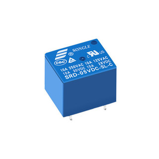 Rờ le 5 chân 5v-12v dc ko kèm dây
