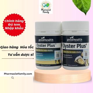 Tinh chất hàu Úc Oyster plus - cải thiện sinh lý nam - sản phẩm hàng đầu hỗ trợ nam giới - 60 viên