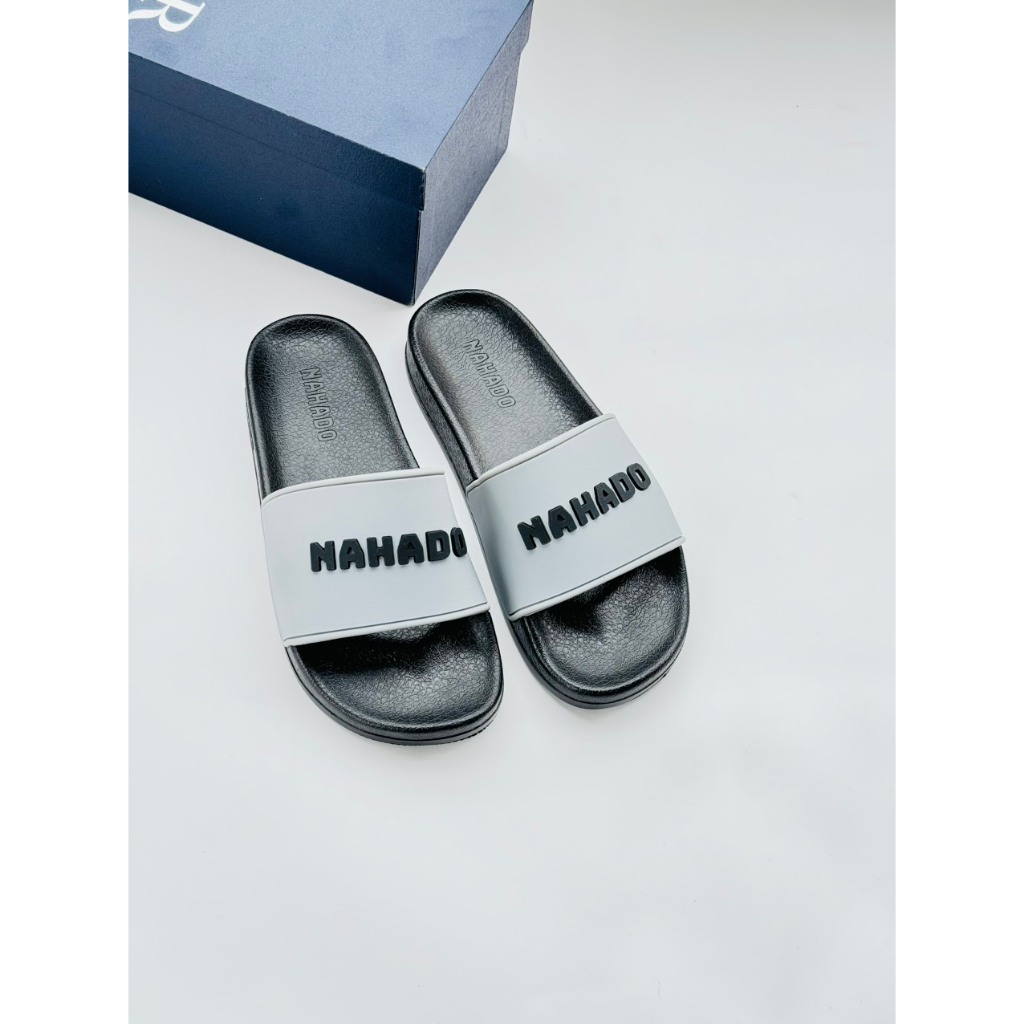 Dép lê thời trang quai ngang nam NAHADO.Hàng sẵn kho 5 màu từ 38-43