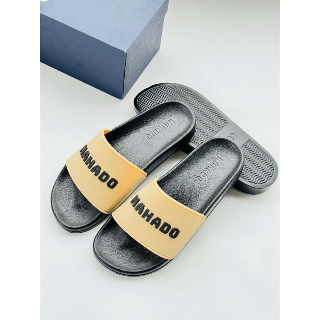 Dép lê thời trang quai ngang nam NAHADO.Hàng sẵn kho 5 màu từ 38-43