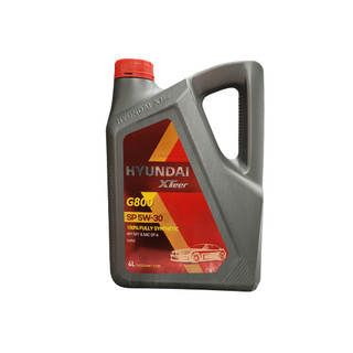 [CHÍNH HÃNG] Dầu nhớt ô tô máy xăng Huyndai Xteer G800 - Nhập khẩu 100% từ Hàn Quốc - Phù hợp cho xe chạy xăng đời mới