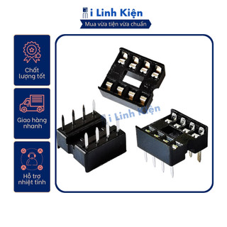 Đế ic 8 chân dip-8 loại dẹp chất lượng tốt