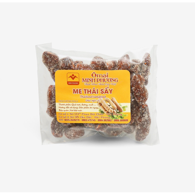 Ô Mai Me Thái Sấy Cay Minh Phương - Ô Mai truyền thống since 1956 - 500gram đảm bảo an toàn vệ sinh thực phẩm