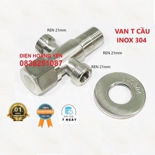 T cầu, T cầu có khóa chất liệu inox sus 304