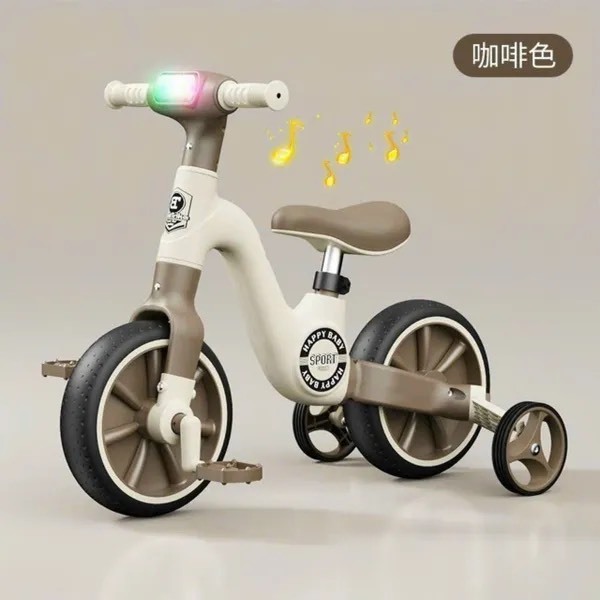 [HCM]Xe đạp 3 bánh cho trẻ em - Xe chòi chân cho bé thăng bằng đa năng 3in1 có đèn nhạc cao cấp tải trọng 100kg.