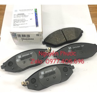Má phanh / bố thắng trước gentra/ spark m300 / aveo / matiz 4 - hàng xịn gm chính hãng: 96682858