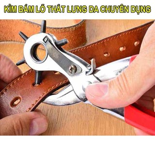 Kìm bấm lỗ dây nịt. kìm bấm lỗ dây nịt punch.kìm bấm lỗ thắt lưng,dây da đa năng,đục bìa giấy, túi xách siêu tiện lợi.