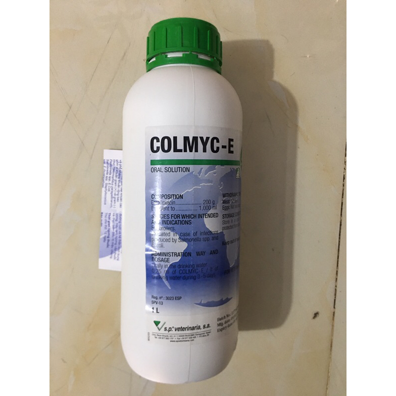 COLMYC E/ENROFLOXACIN 20% CHAI 1 LÍT