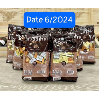 Kẹo socola hershey’s nuggets 145 viên 1,47 kg đủ 4 vị
