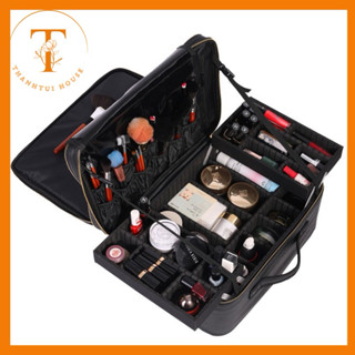 Cốp vali sz to đựng đồ trang điểm 2 tầng có khay