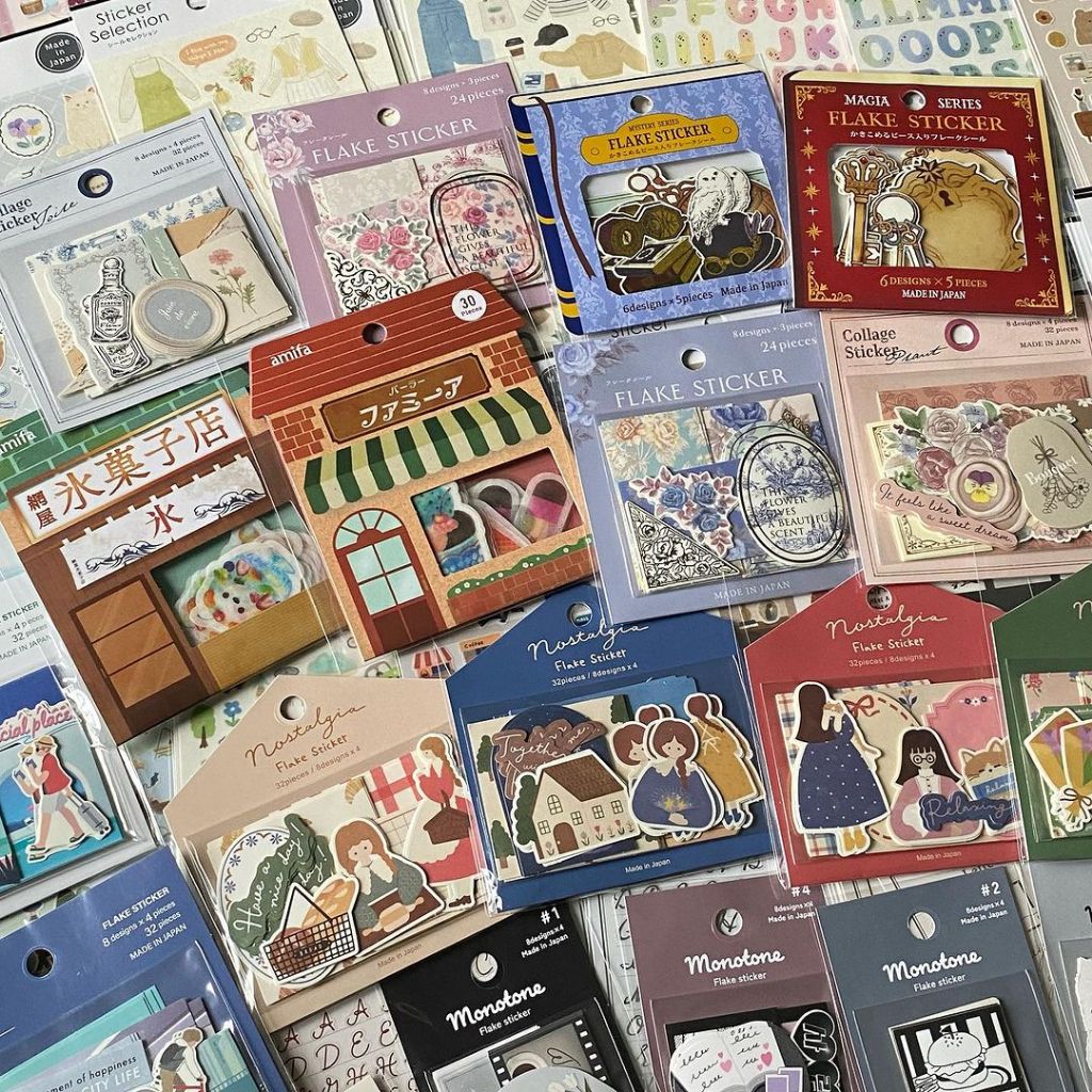 Hình dán, sticker pack đáng yêu chính hãng Nhật Bản Art Therapy