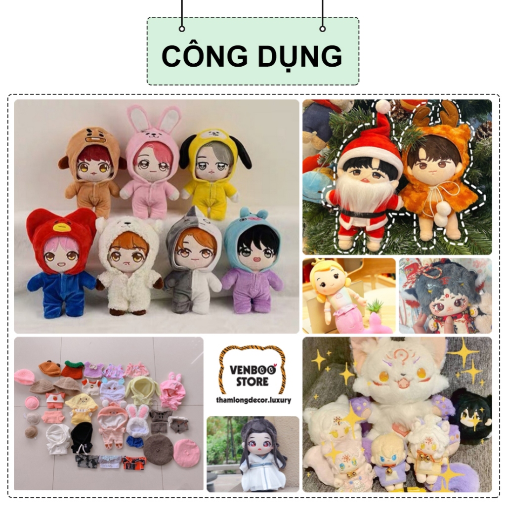 ️🏅  VẢI LÔNG NHUNG may outfit doll tóc doll móc khóa gấu bông rồng gấu dâu DIY scrunchies đồ chơi treo nôi 2525