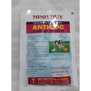 Mh anticoc- cầu trùng, phân ra máu tươi 100g