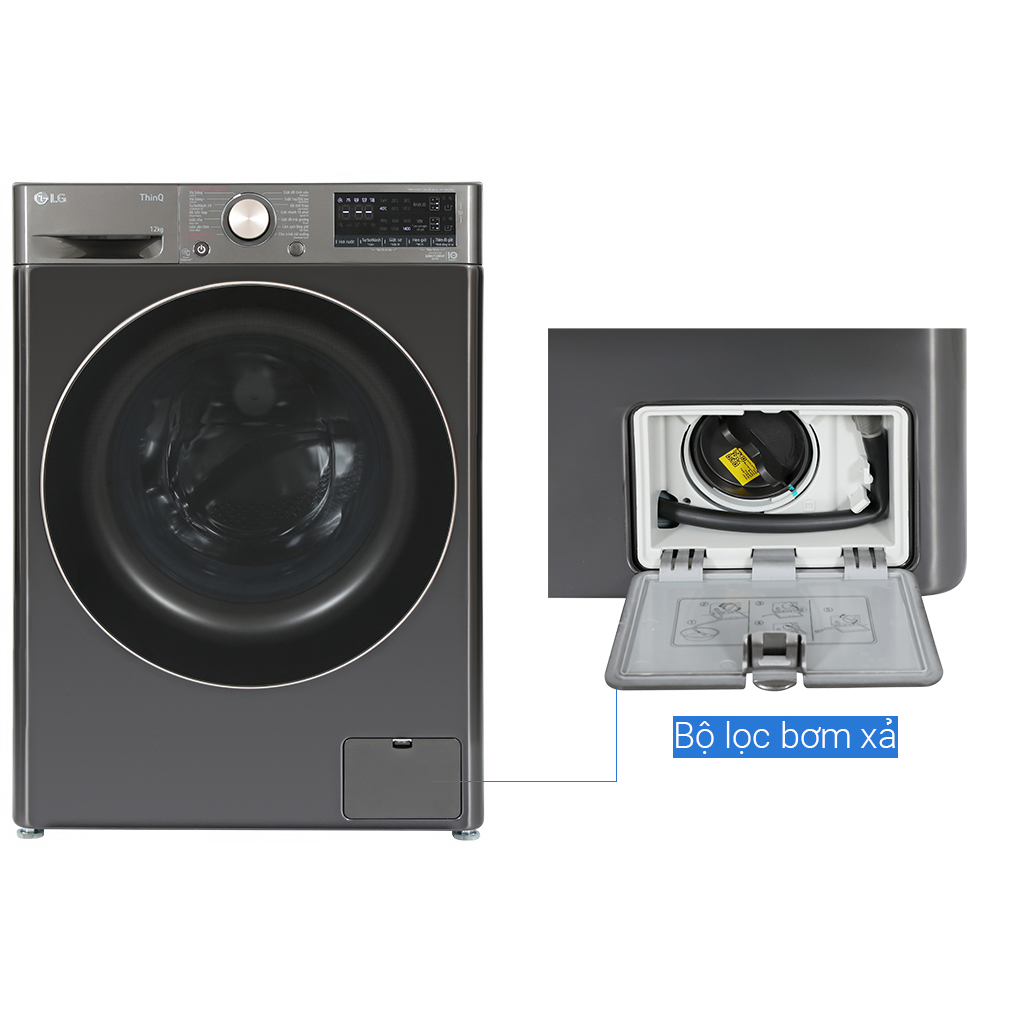 Máy giặt LG Inverter 12 kg FV1412S3BA