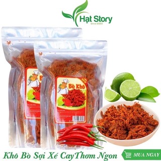 500G Khô Bò Sợi Xé Cay