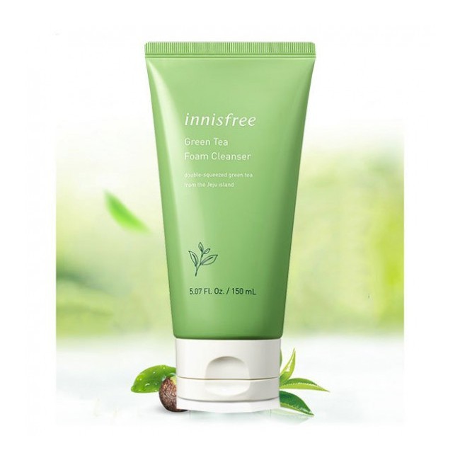 Sữa Rửa Mặt Trà Xanh Green Tea 🌿🌿 Sữa Rửa Mặt Trà Xanh Green Tea 150ml Cleansing Foam hj