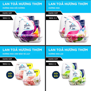 Combo 2 cục Sáp thơm phòng Glade chính hãng nhập khẩu Thái Lan tiết kiệm hơn