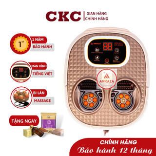 Bồn Ngâm Chân Massage Diệt Khuẩn Thông Minh ANKAZA AK383A Công Suất 500W Chăm Sóc Sức Khỏe Cho Mọi Nhà CKC