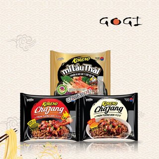 Mì trộn tương đen koreno hàn quốc gói 78gr