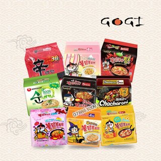 Mì cay samyang hàn quốc đủ vị lốc 5 gói