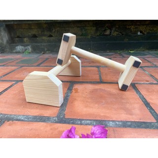 Parallettes - dụng cụ hỗ trợ chống đẩy, hít đất, chồng chuối, planche, calisthenics, street workout