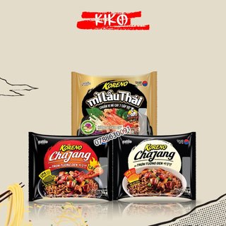 Mì trộn tương đen hàn quốc koreno gói 78gr