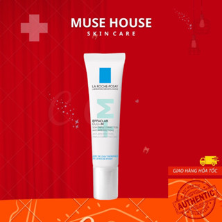 [Mã COSBAUH3 giảm 8% đơn 300K] Kem dưỡng giảm mụn sau 8 giờ La Roche Posay Effaclar Duo+ M 40ml - Muse House