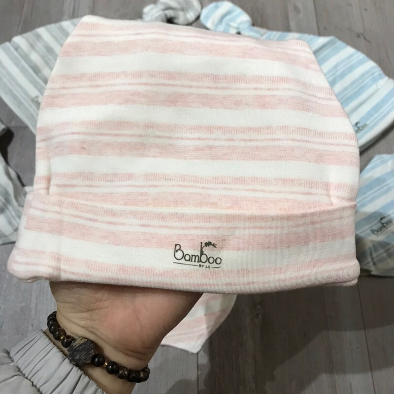 Set mũ yếm Little love vải nỉ ấm cho bé từ 3m đến 1 tuổi lunakidsbaby