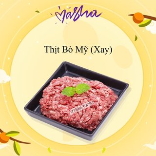 Thịt bò mỹ xay 0.5kg | 100% bò mỹ | giao siêu tốc hcm
