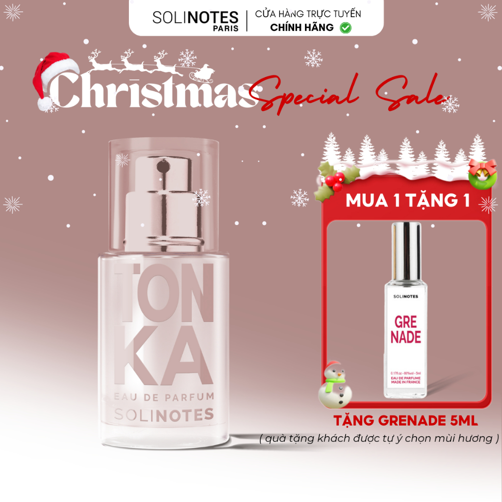 Nước Hoa Pháp Tonka Solinotes Hương Đậu | Official Store Solinotes Paris
