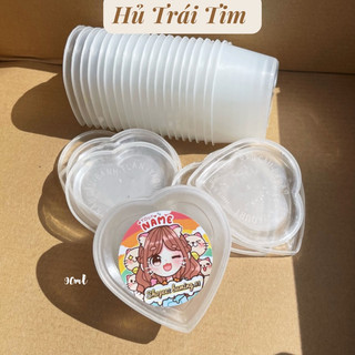 [Set 10] Hủ Đựng Slime - Hộp Flan