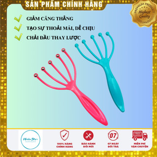Cây Matxa Đầu Lăn Bóng 5 Móng Vuốt Giúp Thư Giãn- Matxa Da Mặt, Huyệt Đạo- Có Thể Dùng Thay Lược