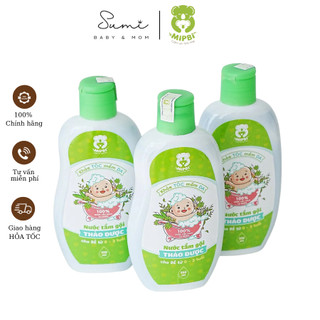 Nước tắm gội thảo dược mipbi 200ml