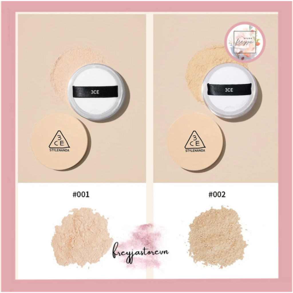 PHẤN PHỦ 3CE NATURAL FINISH LOOSE POWDER 20G - Freyja.store