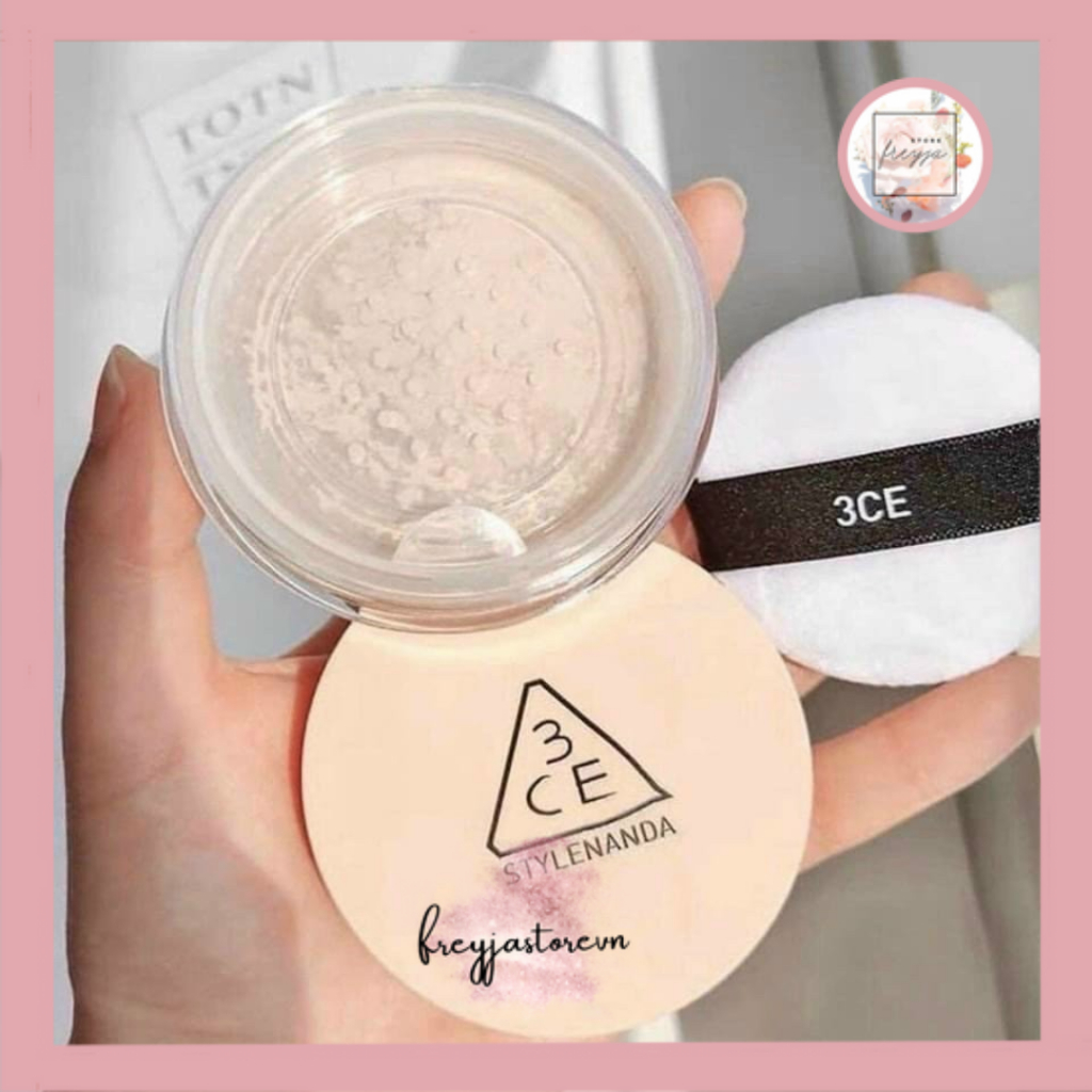 PHẤN PHỦ 3CE NATURAL FINISH LOOSE POWDER 20G - Freyja.store