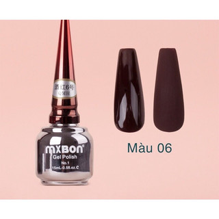 Sơn gel tone đỏ Mxbon, HN GEL- chọn lẻ mầu [Nail mi Hanna]